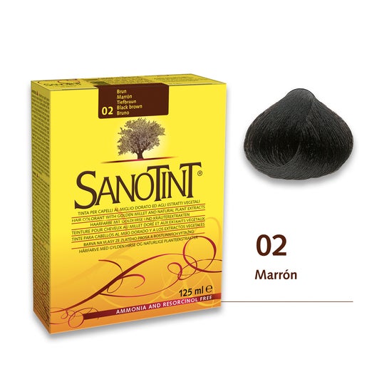 SANOTINT 02BLACK BROWN 125ML