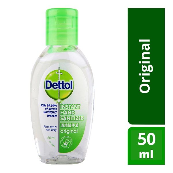 DETTOL ORIGINAL HAND SANITIZER 50ML