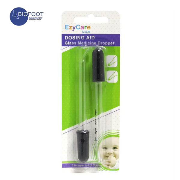 EZYCARE GLASS DROPPER 1ML 2S 11508