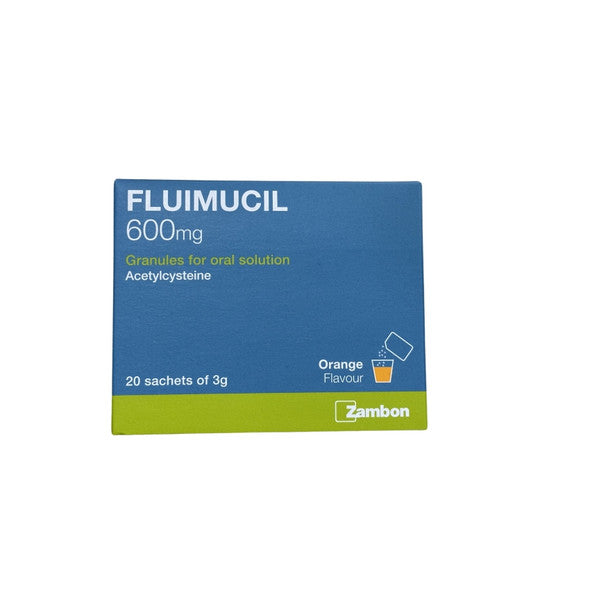 FLUIMUCIL 600 MG SACHET 20S