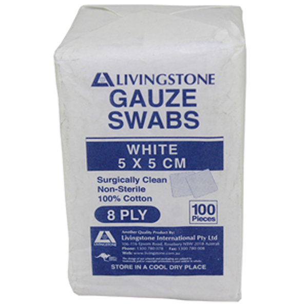 ADVANCE GAUZE SWAB 5X5CM