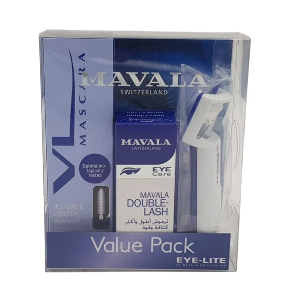 MAVALA VALUE PACK MASCARA+DOUBLE+LASHER