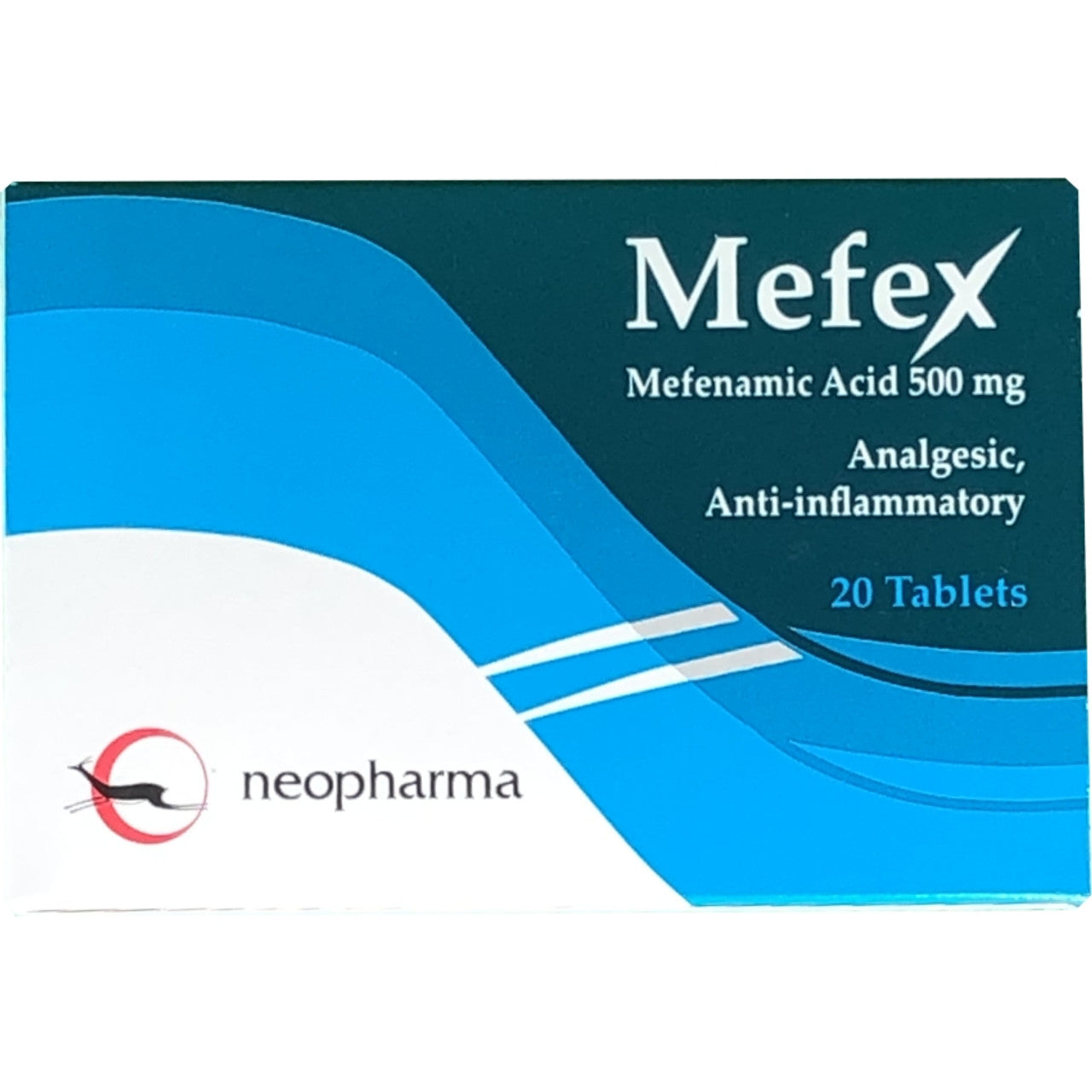 MEFEX 500MG TAB 20S – zozopharmacy