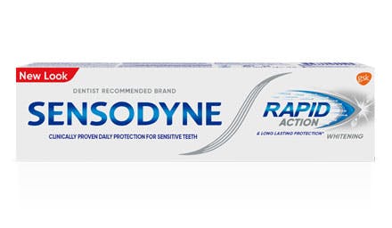 Sensodyne Advanced Rapid Action Whitening Toothpaste 75 ml