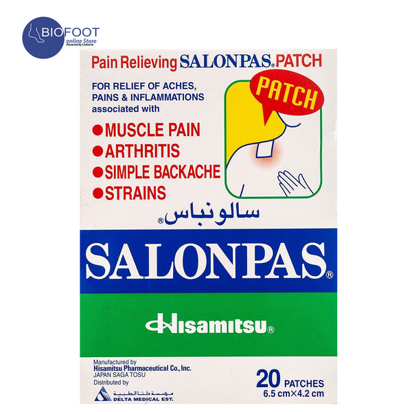 SALONPAS 20PATCH 6.5CMx4.2CM