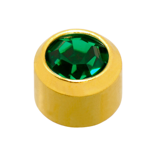 CAFLON SINGLE GOLD EDGE SMALL DARK GREEN
