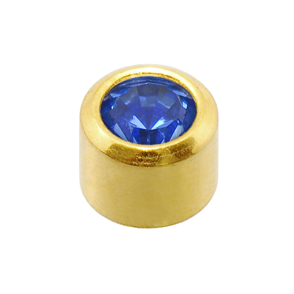 CAFLON SINGLE SMALL GOLD EDG DARK BLUE