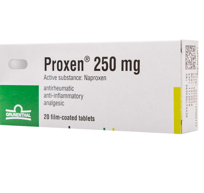 PROXEN 250MG TABLET 20S – zozopharmacy