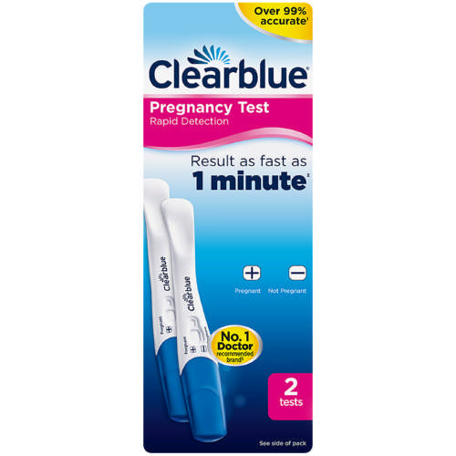 Clear Blue Pregnancy Test Kit 2 Tests – zozopharmacy