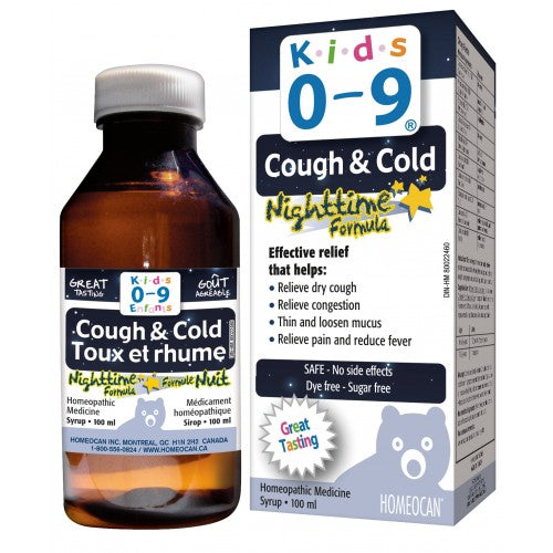 KIDS 0-9 NIGHT COUGH &COLD  SYRUP