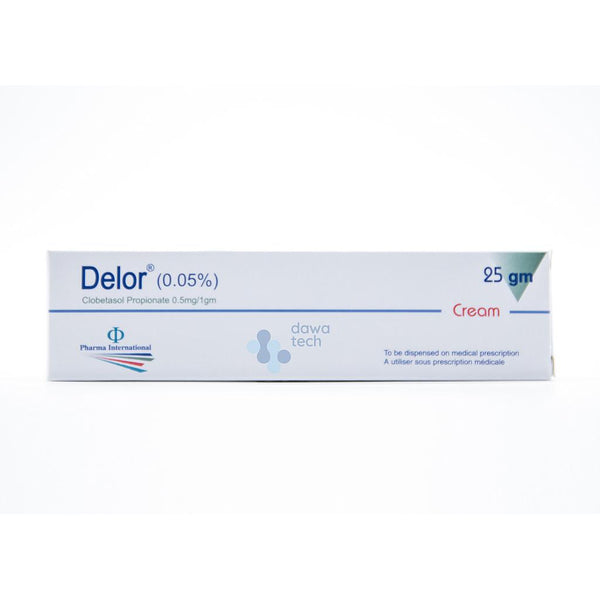 DELOR 0.05% CREAM 25G