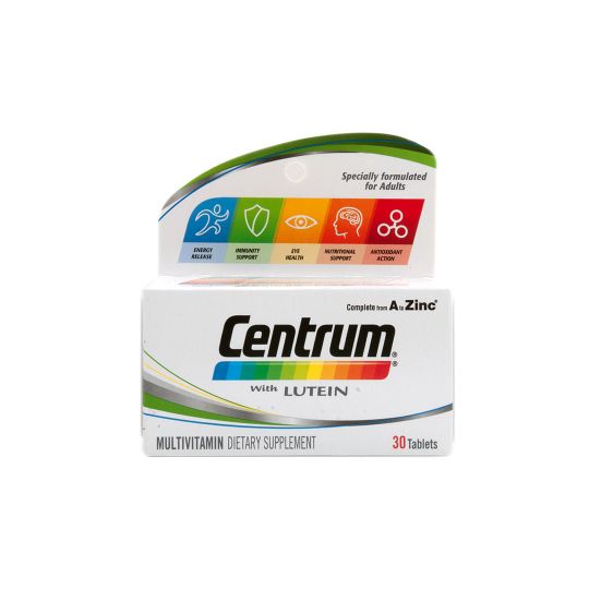 Centrum  With Lutein 30 Tablets