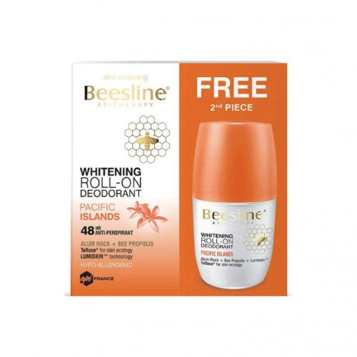 BEESLINE DEODRANT ROLLON PACIFIC 1+1
