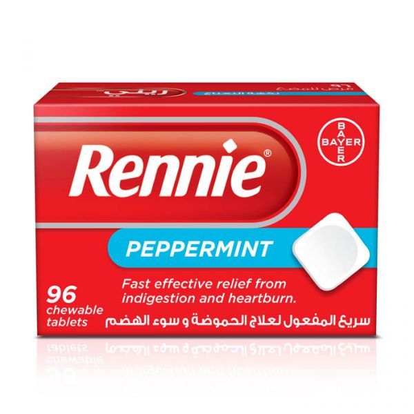 RENNIE PEPPERMENT TAB 96s