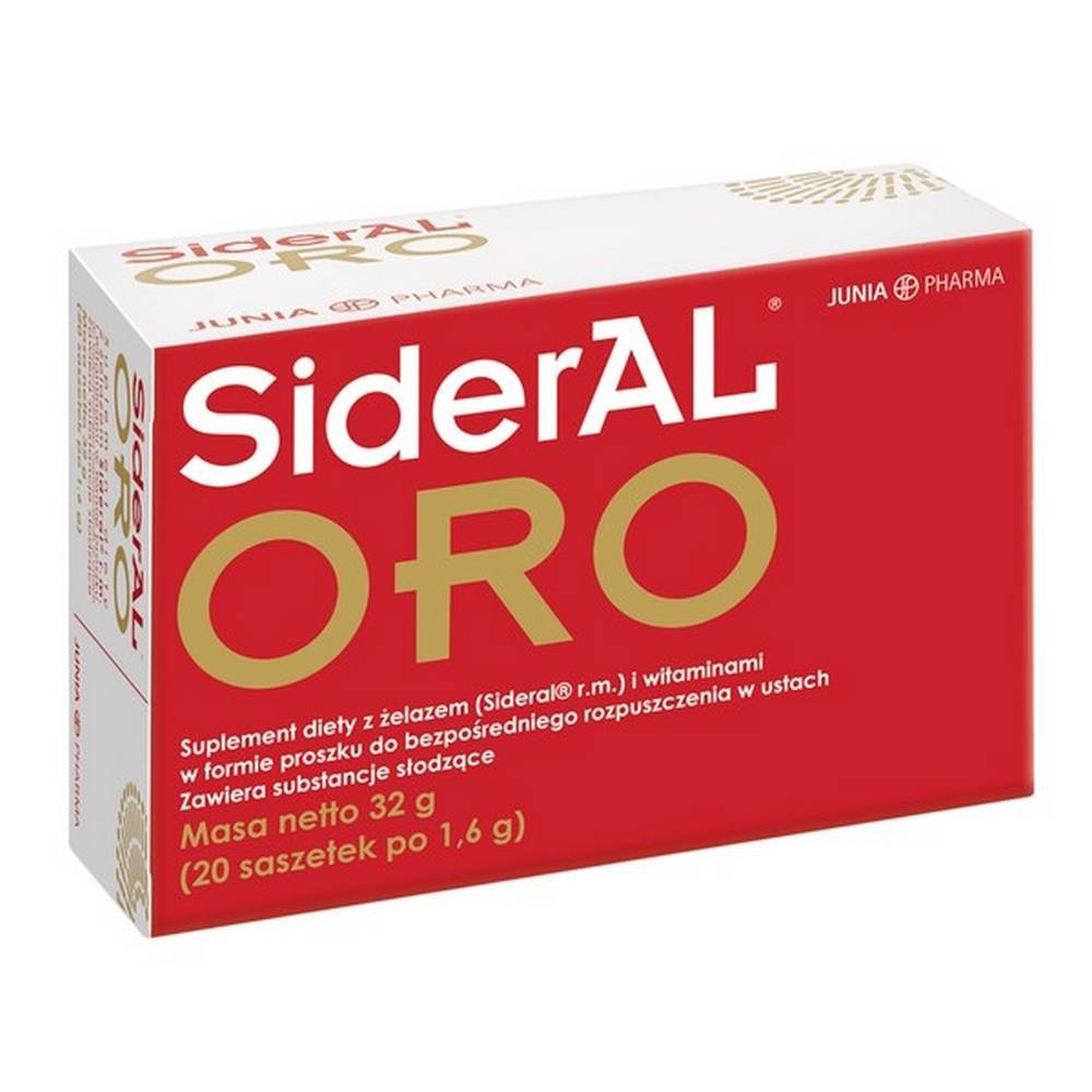 Sideral Oro Sachet 20s – zozopharmacy