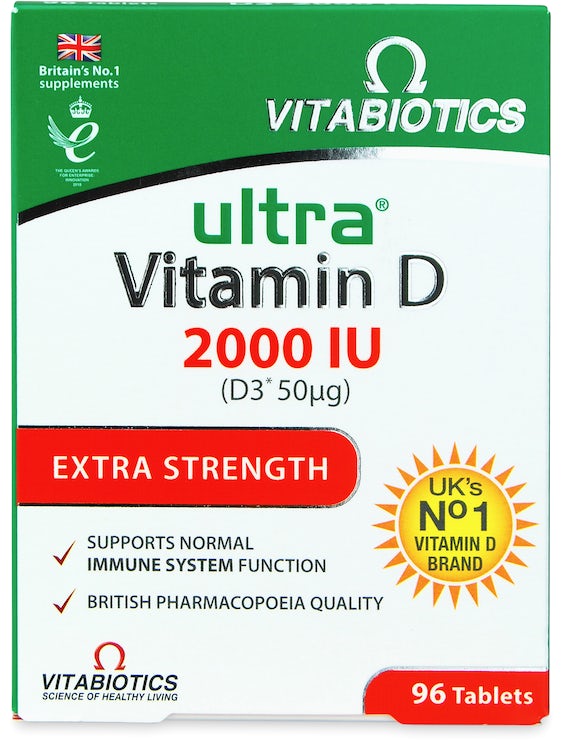 VITABIOTICS ULTRA D 2000IU TABLET 96S
